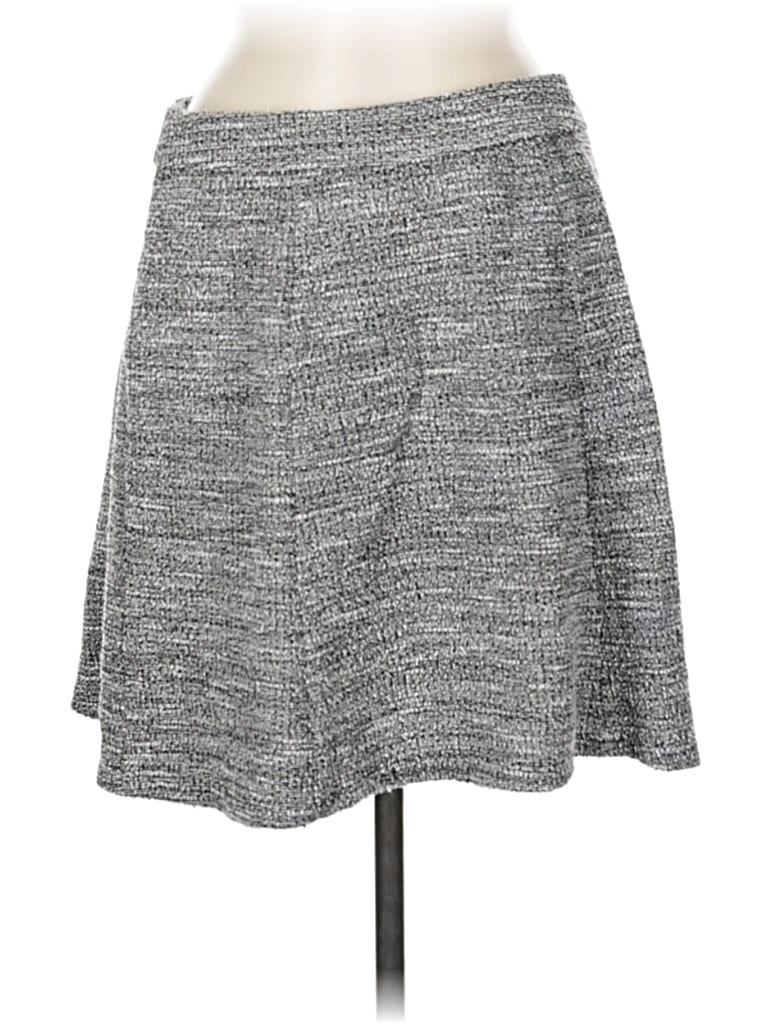 Pre-owned Ann Taylor Loft Casual Skirt In Gray