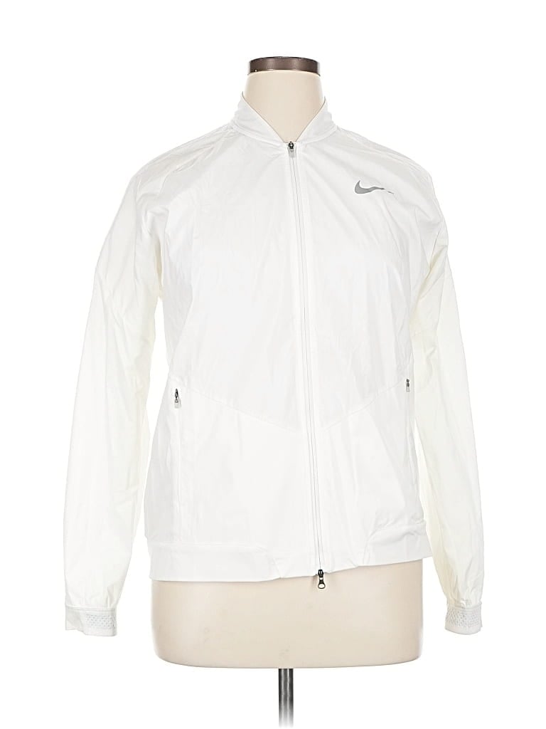 Click to view more detailed imagery on our partner's website Pre-owned Nike Track Jacket In White