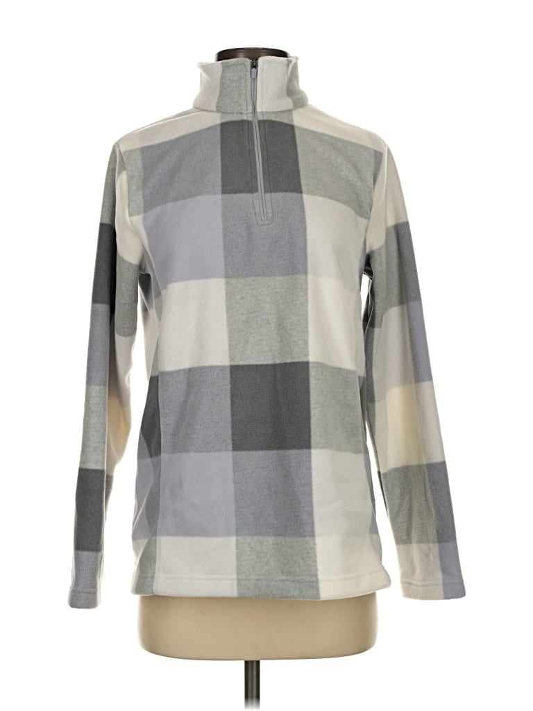 Click to view more detailed imagery on our partner's website Pre-owned Lands' End Fleece Jacket In Gray