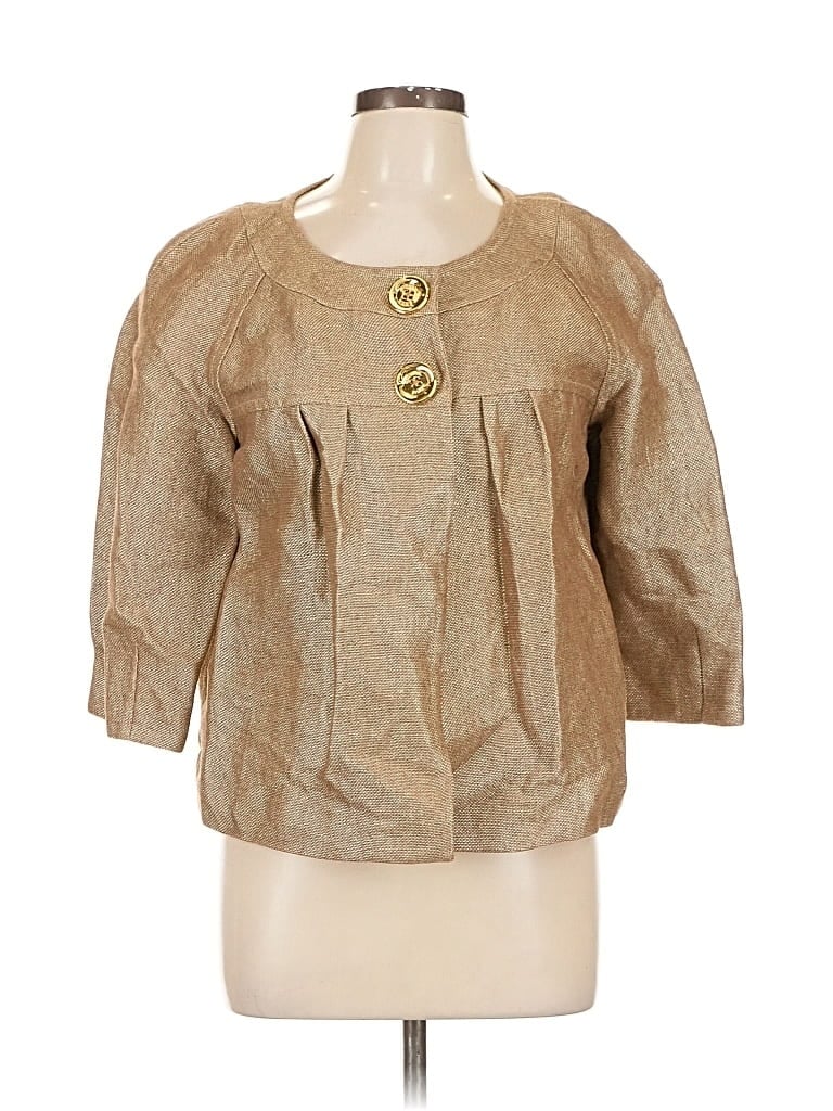 Pre-owned Michael Michael Kors Jacket In Gold