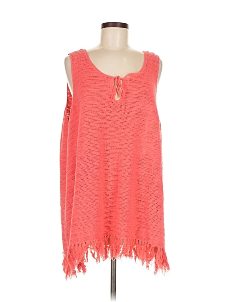 JESSICA LONDON Pre-owned Poncho In Orange