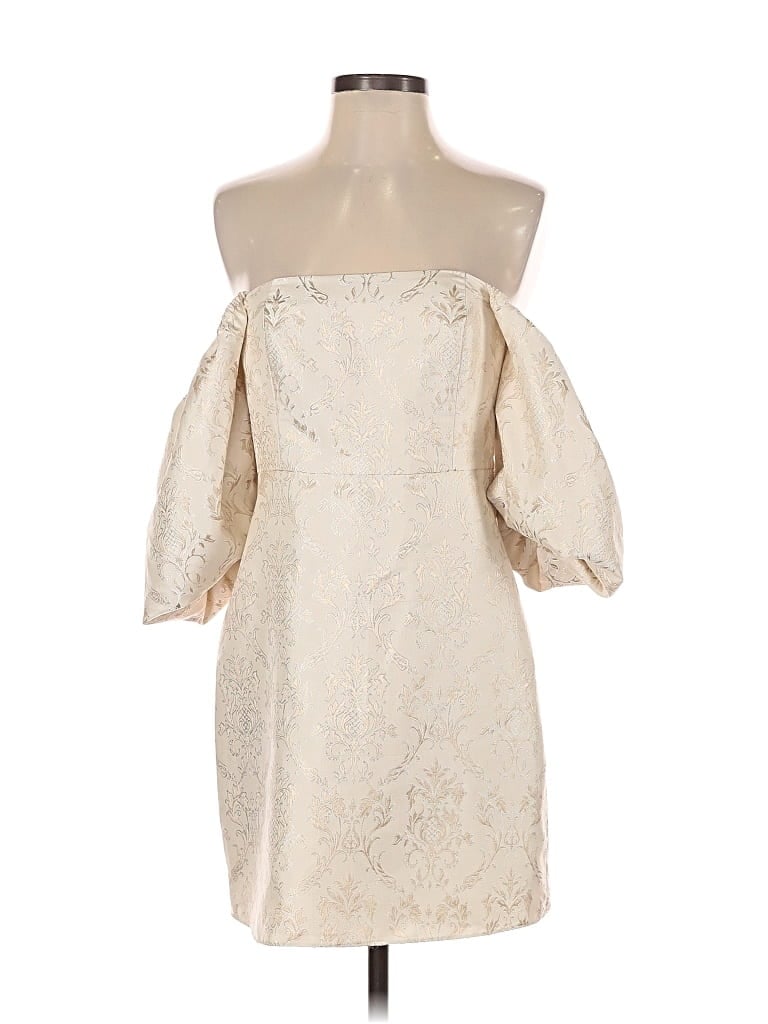 Pre-owned Sachin & Babi Cocktail Dress In White