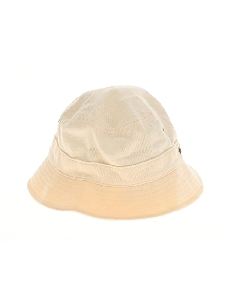 Pre-owned Lacoste Hat In White