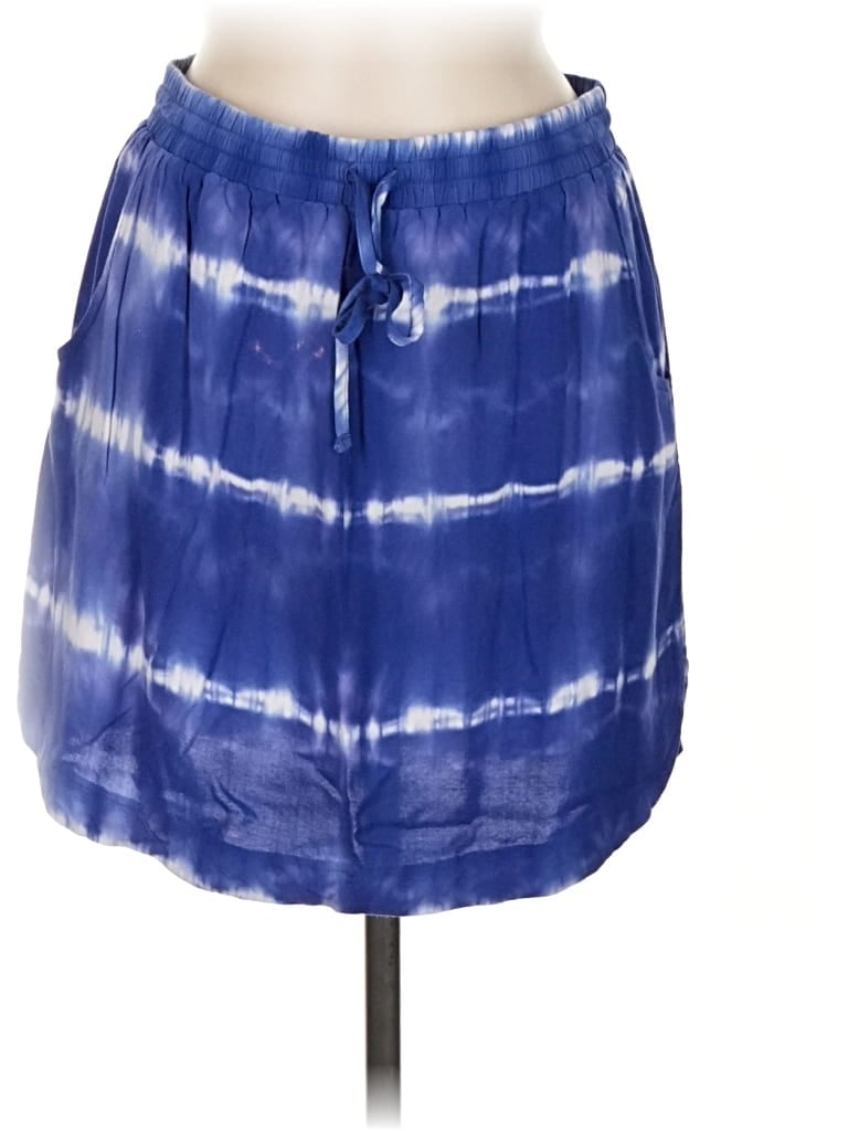 Pre-owned Merona Casual Skirt In Blue