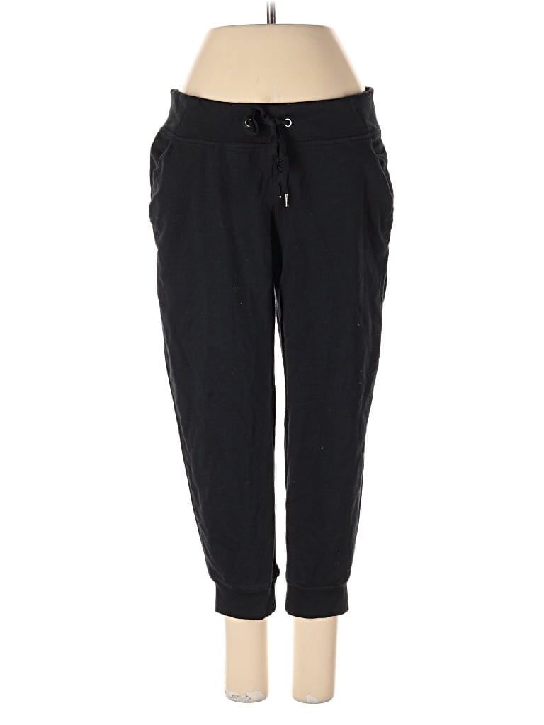 Pre-owned Eddie Bauer Casual Pants In Black