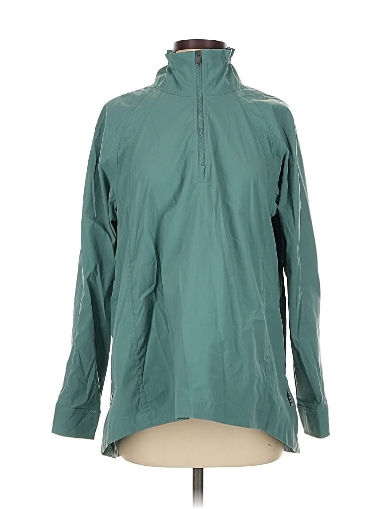 ATHLETA Pre-owned Windbreaker Jacket In Blue