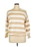 Rafaella Stripes Tan Pullover Sweater Size XL - photo 1