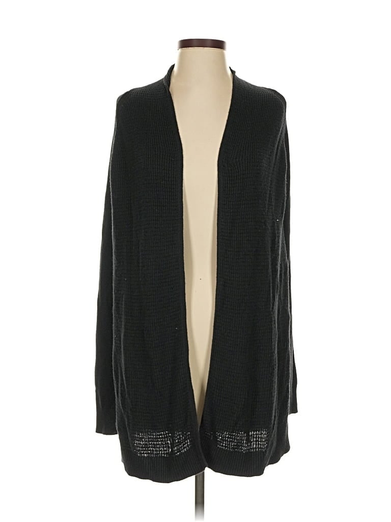 Pre-owned Banana Republic Factory Store Cardigan Sweater In Black