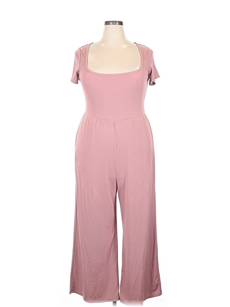 Pre-owned Cider Jumpsuit In Pink