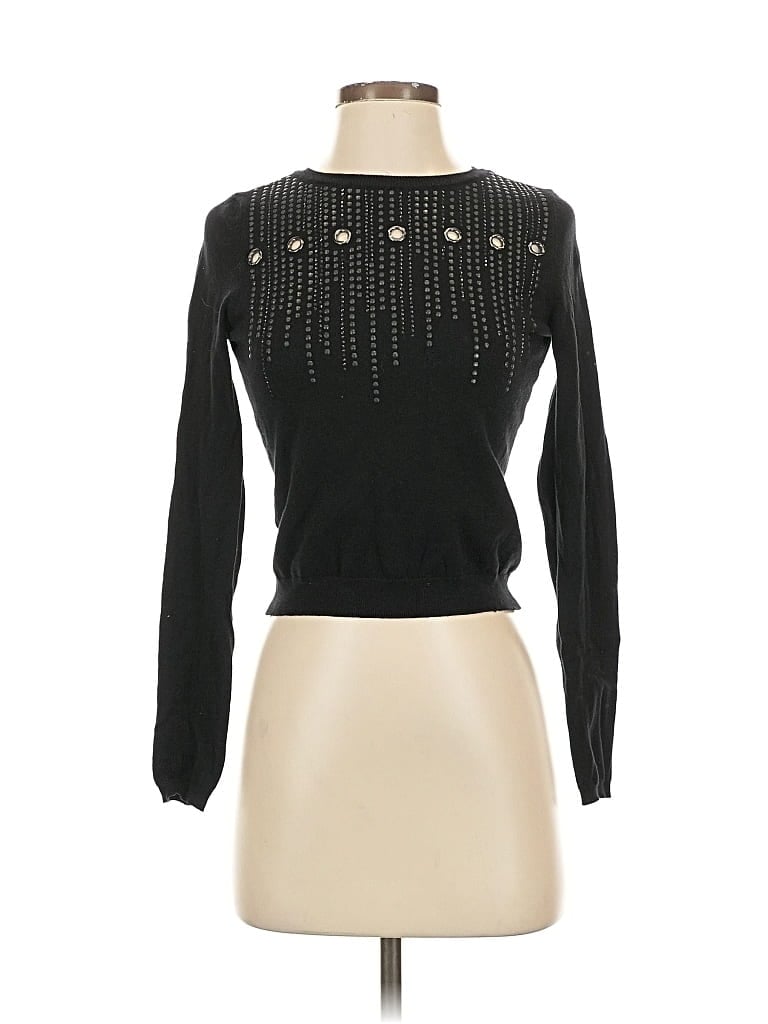 EXPRESS Pre-owned Pullover Sweater In Black