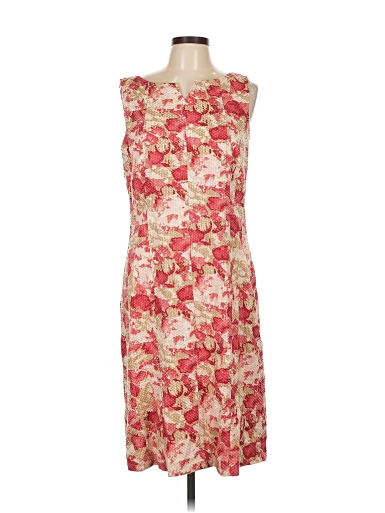 Pre-owned Talbots Outlet Cocktail Dress In Red