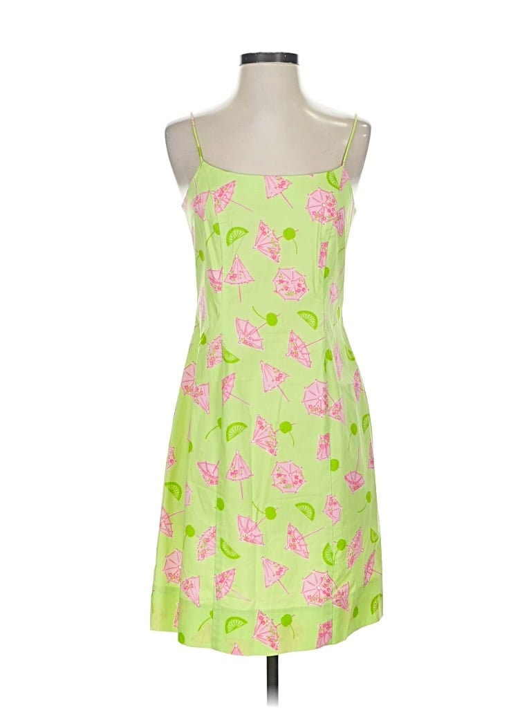 Click to view more detailed imagery on our partner's website Pre-owned Lilly Pulitzer Cocktail Dress In Green