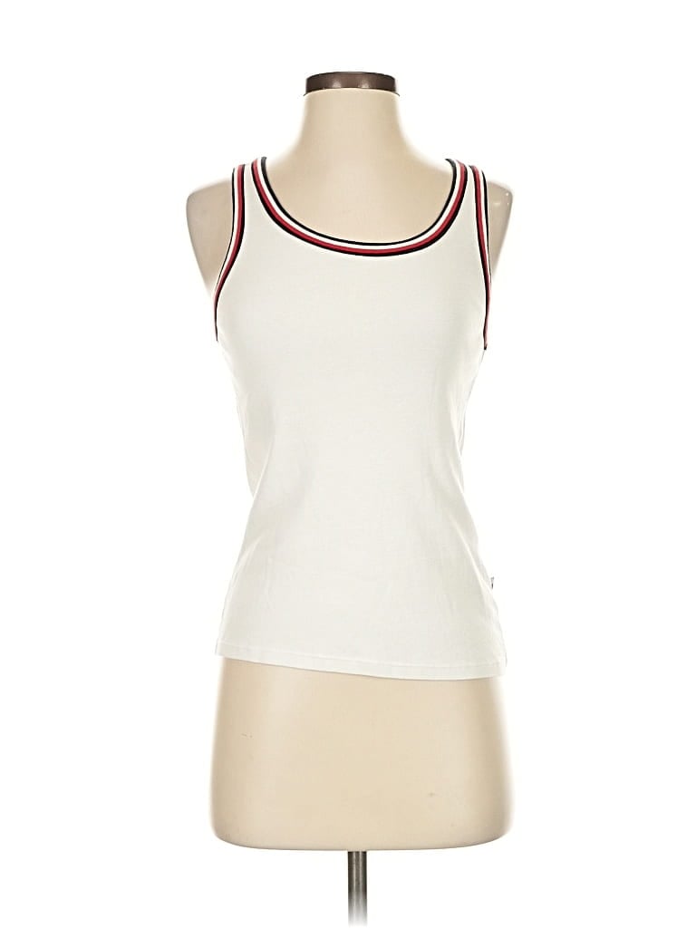 Pre-owned Tommy Hilfiger Sleeveless T-shirt In White
