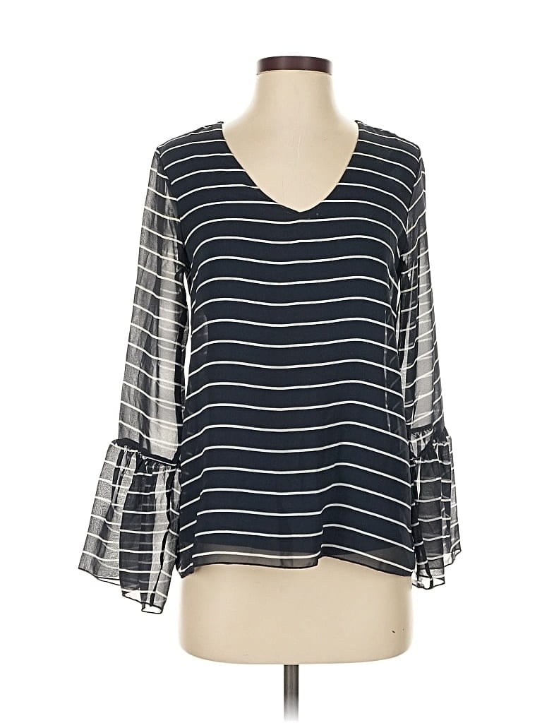 BANANA REPUBLIC Pre-owned 3/4 Sleeve Blouse In Black