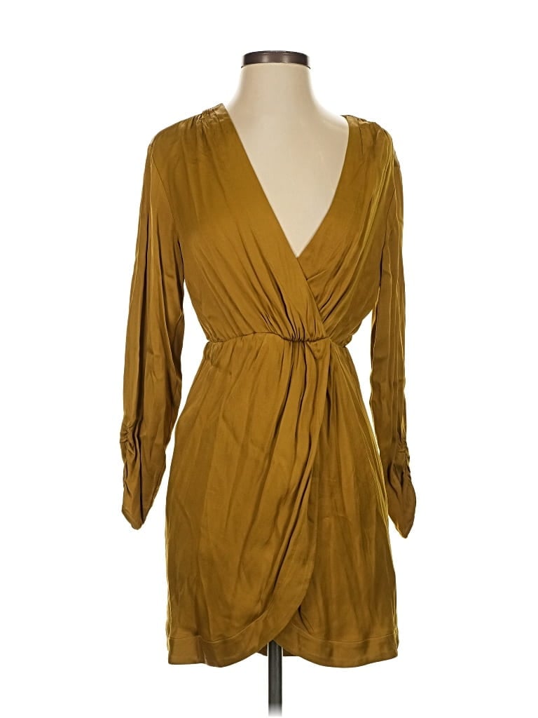 MAEVE BY ANTHROPOLOGIE Pre-owned Casual Dress In Gold