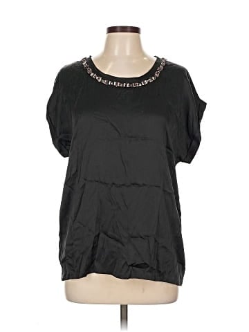 Pinko Short Sleeve Silk Top (view 1)
