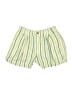 Madewell Stripes Green Ivory Shorts Size XXS - photo 1