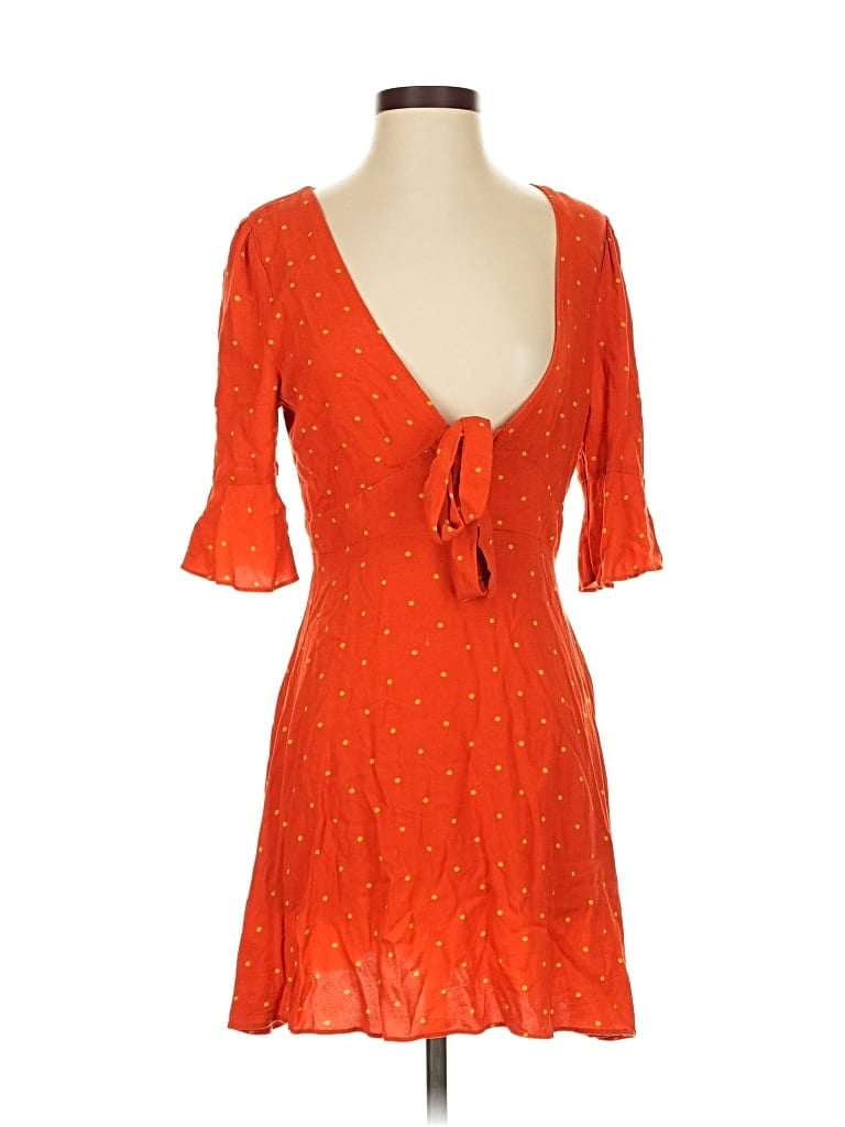 Pre-owned Leith Casual Dress In Orange