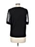 CeCe Black Short Sleeve Top Size L - photo 2