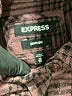 Express Plaid Burgundy Long Sleeve Button-Down Shirt Size XS - photo 7