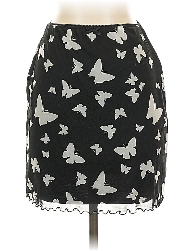 Pre-owned Wild Fable Casual Skirt In Black