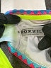 Popvil Color Block Yellow Green Swimsuit Top Size M - photo 3