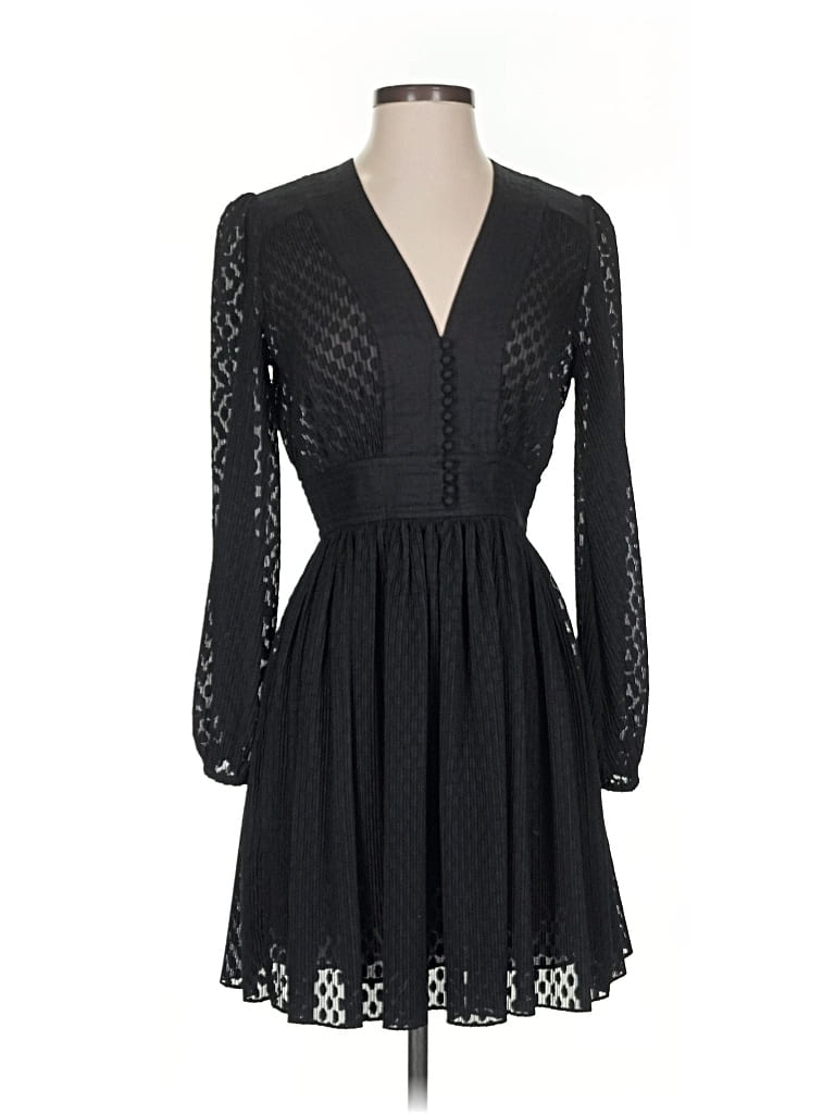 Pre-owned Zimmermann Cocktail Dress In Black