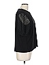 CeCe Black Short Sleeve Top Size L - photo 4
