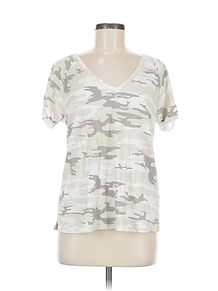 Pre-owned Sanctuary Short Sleeve T-shirt In Silver