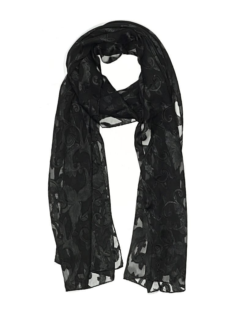 Pre-owned Unbranded Scarf In Black