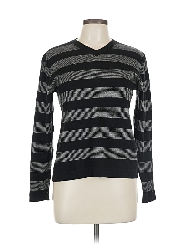 Pre-owned Murano Wool Pullover Sweater In Gray