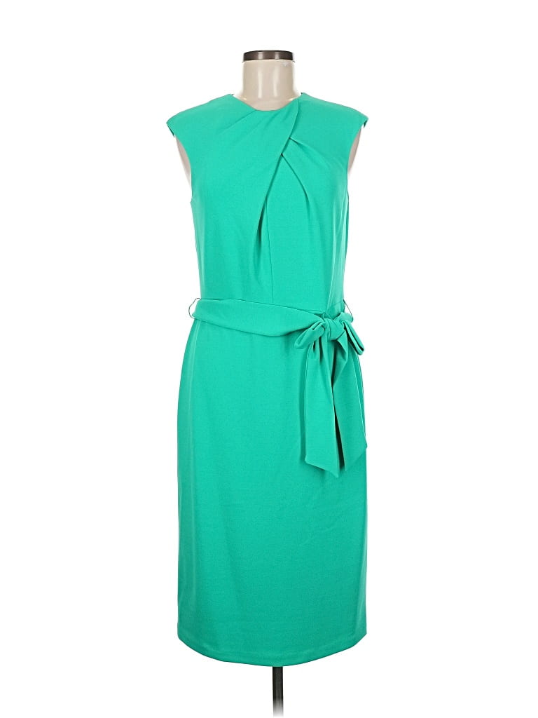 Pre-owned Tahari Casual Dress In Green