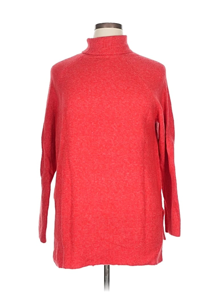 Pre-owned A New Day Turtleneck Sweater In Red