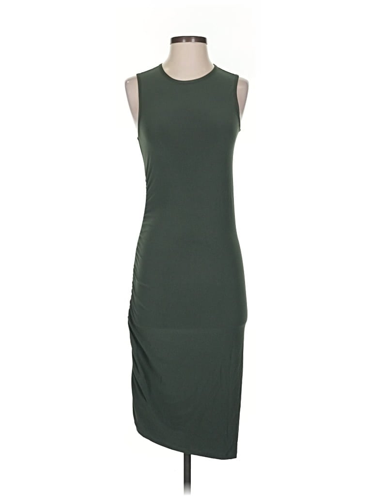 Pre-owned Assorted Brands Casual Dress In Green