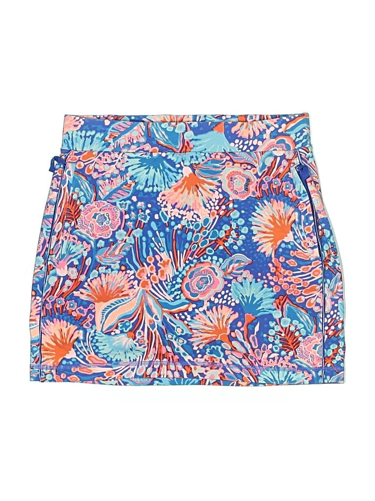 Pre-owned T By Talbots Skort In Blue