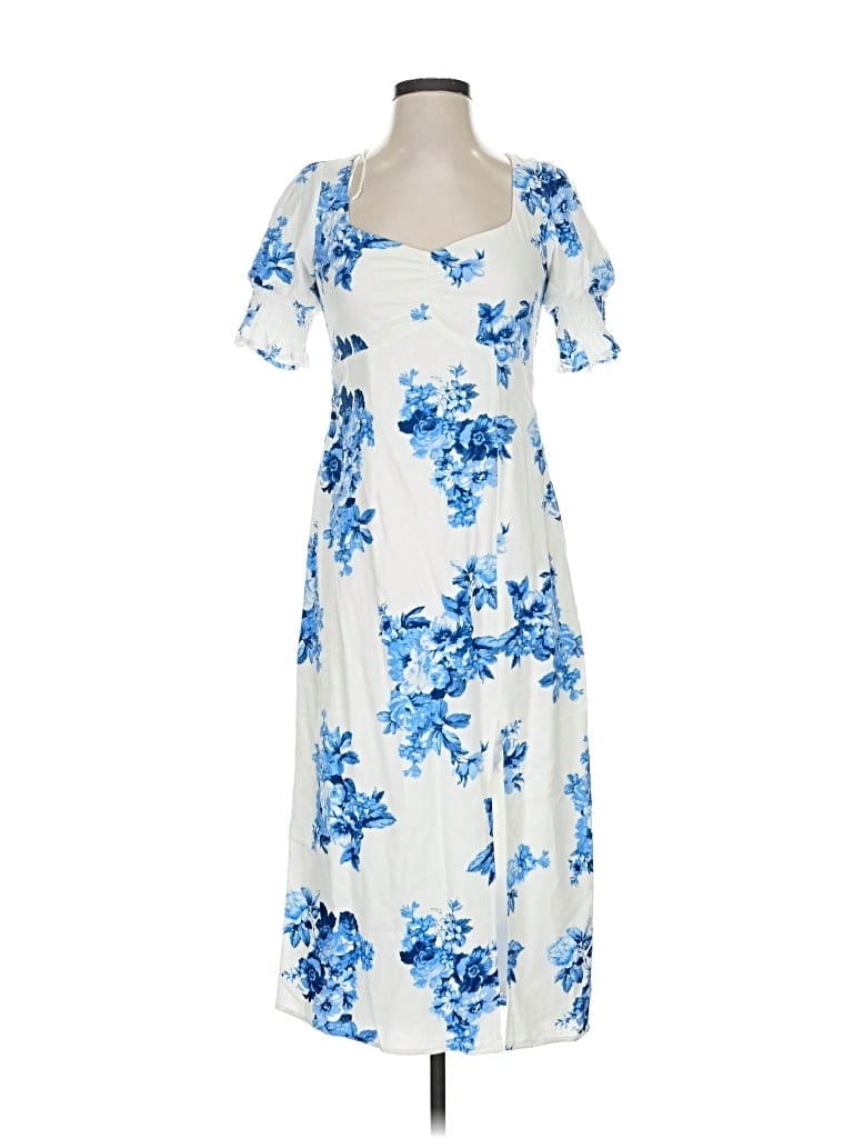 Audrey Parks X Francesca's Casual Dress In Blue