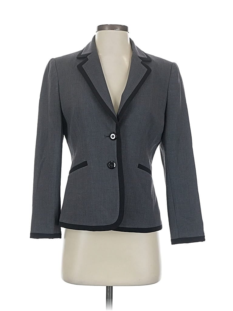 Click to view more detailed imagery on our partner's website Pre-owned Tahari By Asl Blazer Jacket In Gray