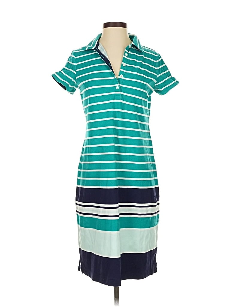 Click to view more detailed imagery on our partner's website Pre-owned Lands' End Casual Dress In Blue