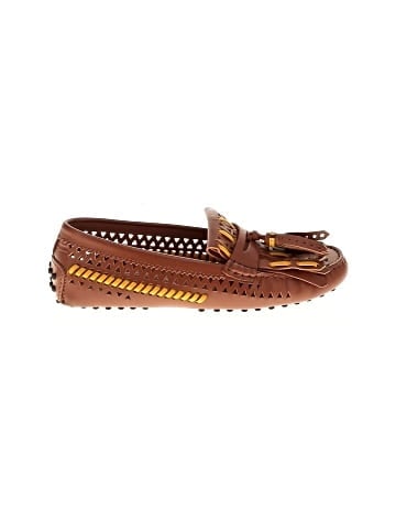 Tod's Leather Tassel Fringe Loafers (view 1)