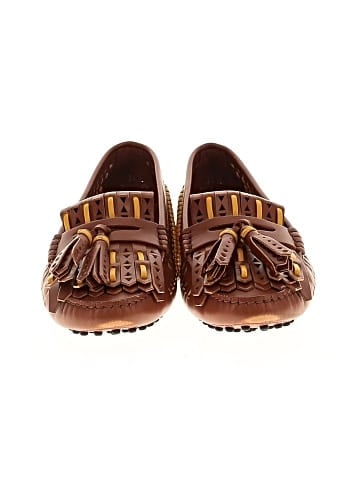 Tod's Leather Tassel Fringe Loafers (view 2)