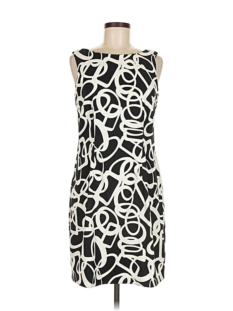 Pre-owned Ab Studio Casual Dress In Black