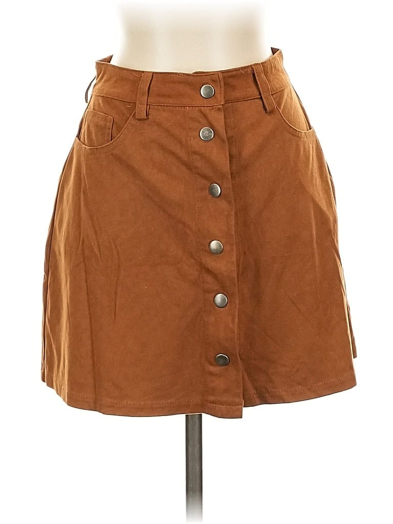 Pre-owned Rue21 Casual Skirt In Brown