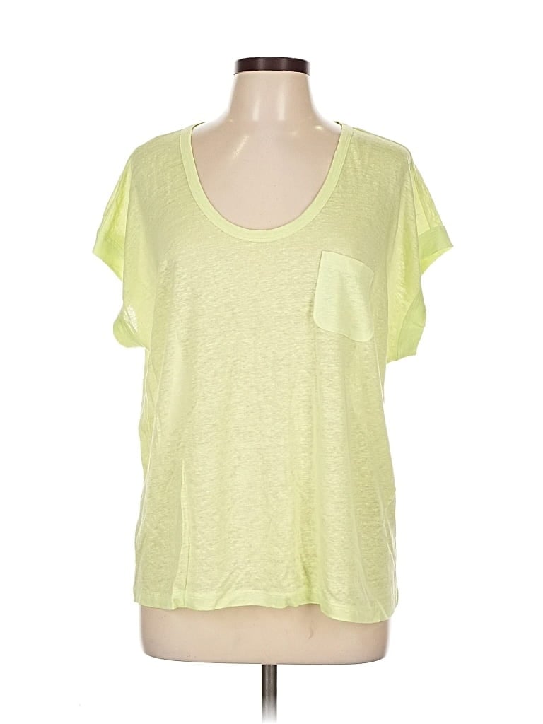 Ann Taylor Loft Short Sleeve T-shirt In Green