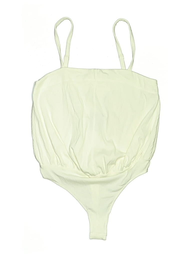 Pre-owned Intimately By Free People Bodysuit In Green