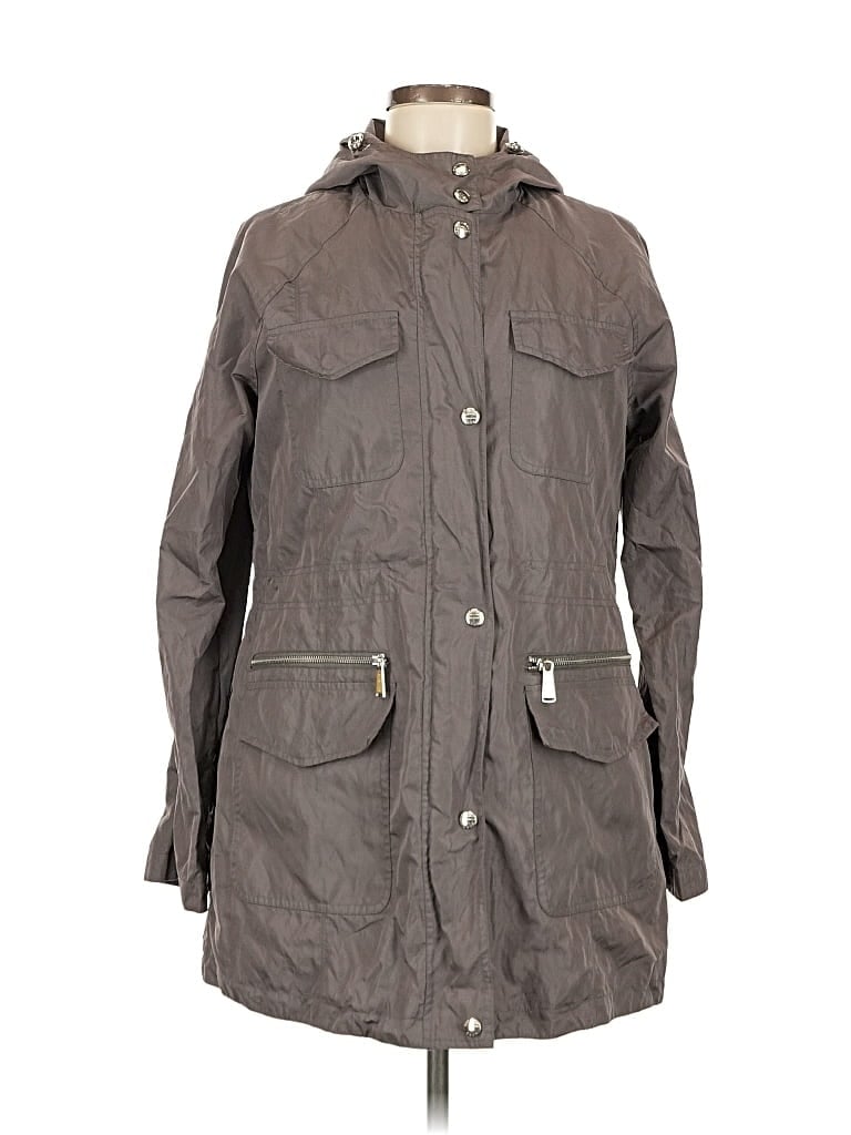 Pre-owned Michael Michael Kors Jacket In Gray