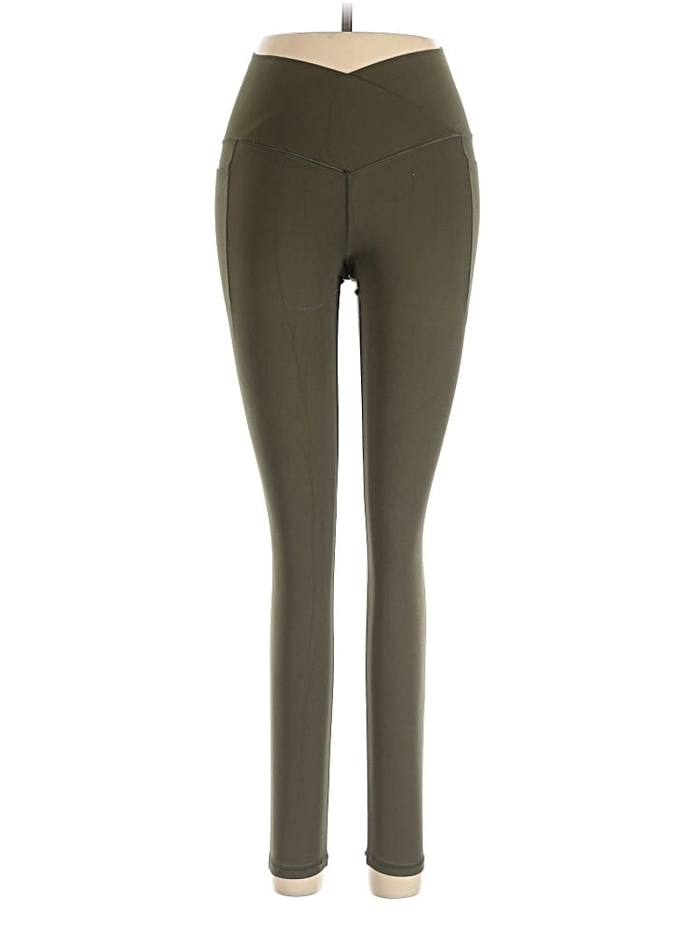 Pre-owned Offline By Aerie Active Pants In Green