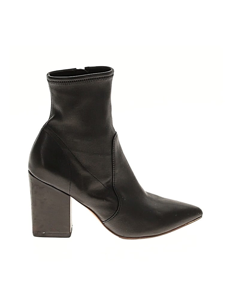 Pre-owned Loeffler Randall Boots In Black