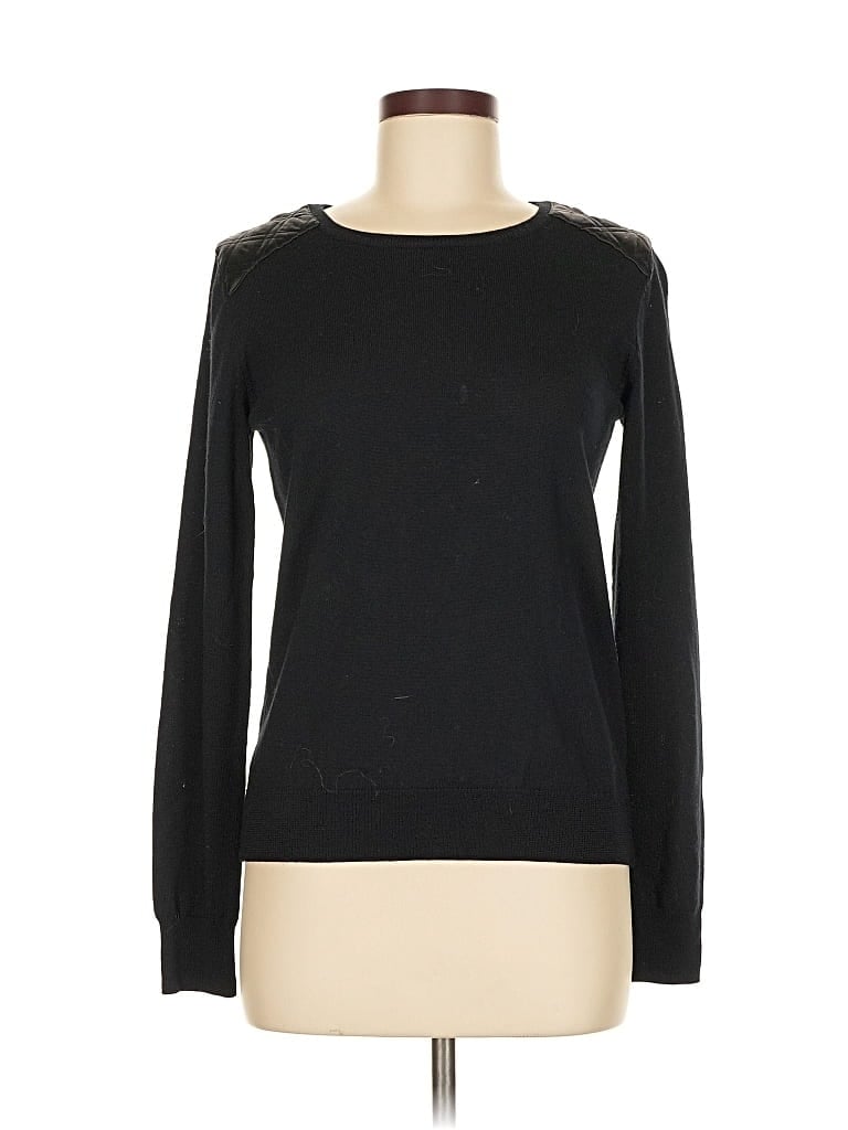 TAHARI Pre-owned Long Sleeve T-shirt In Black