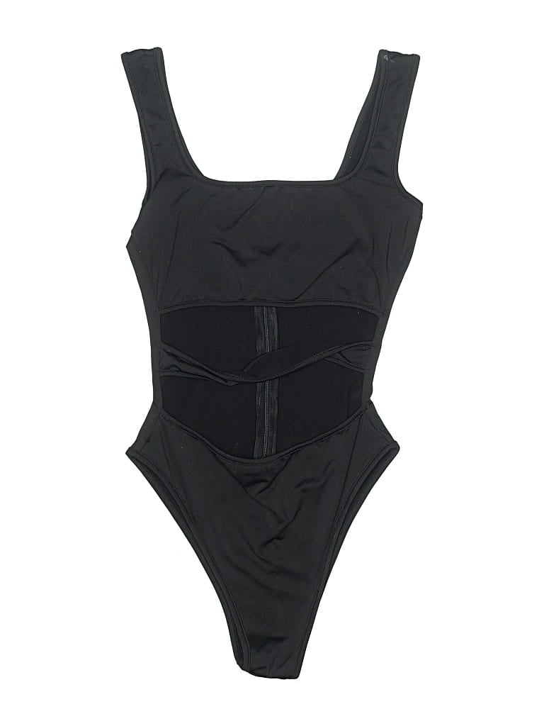 Pre-owned Assorted Brands Bodysuit In Black