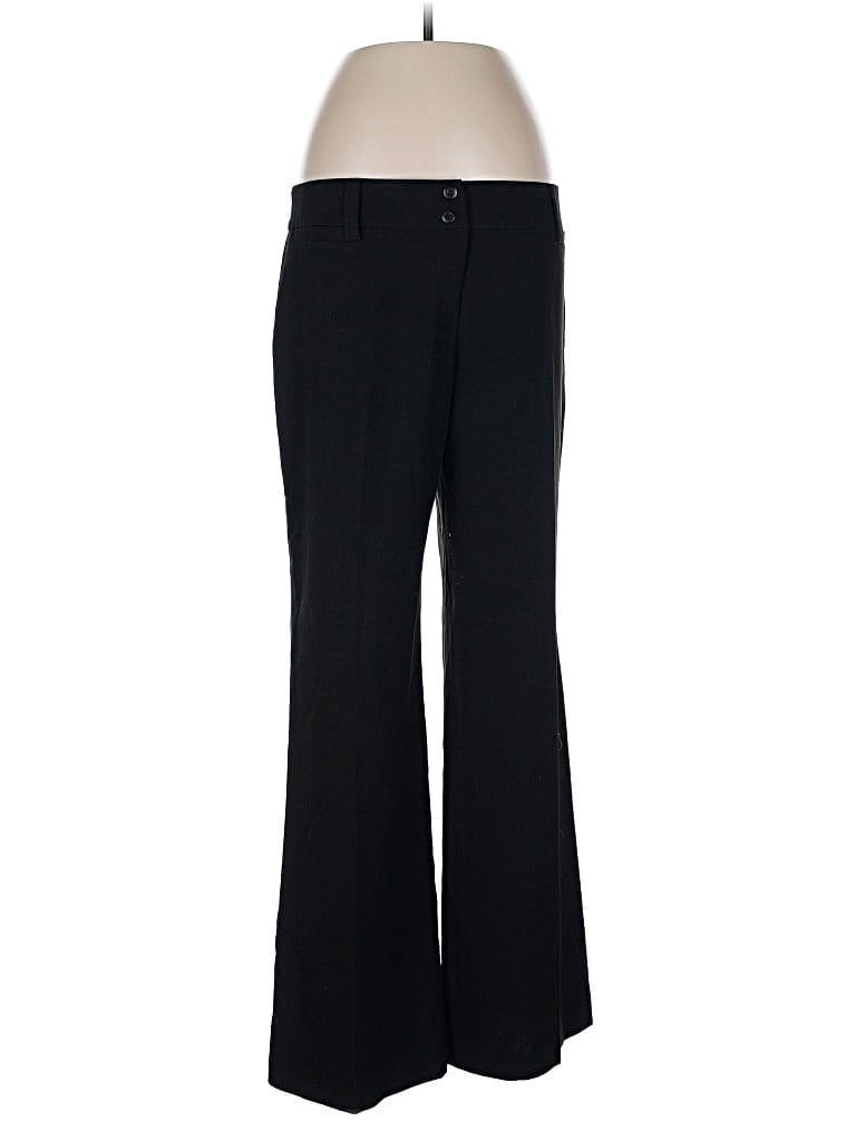 Pre-owned Ab Studio Dress Pants In Black